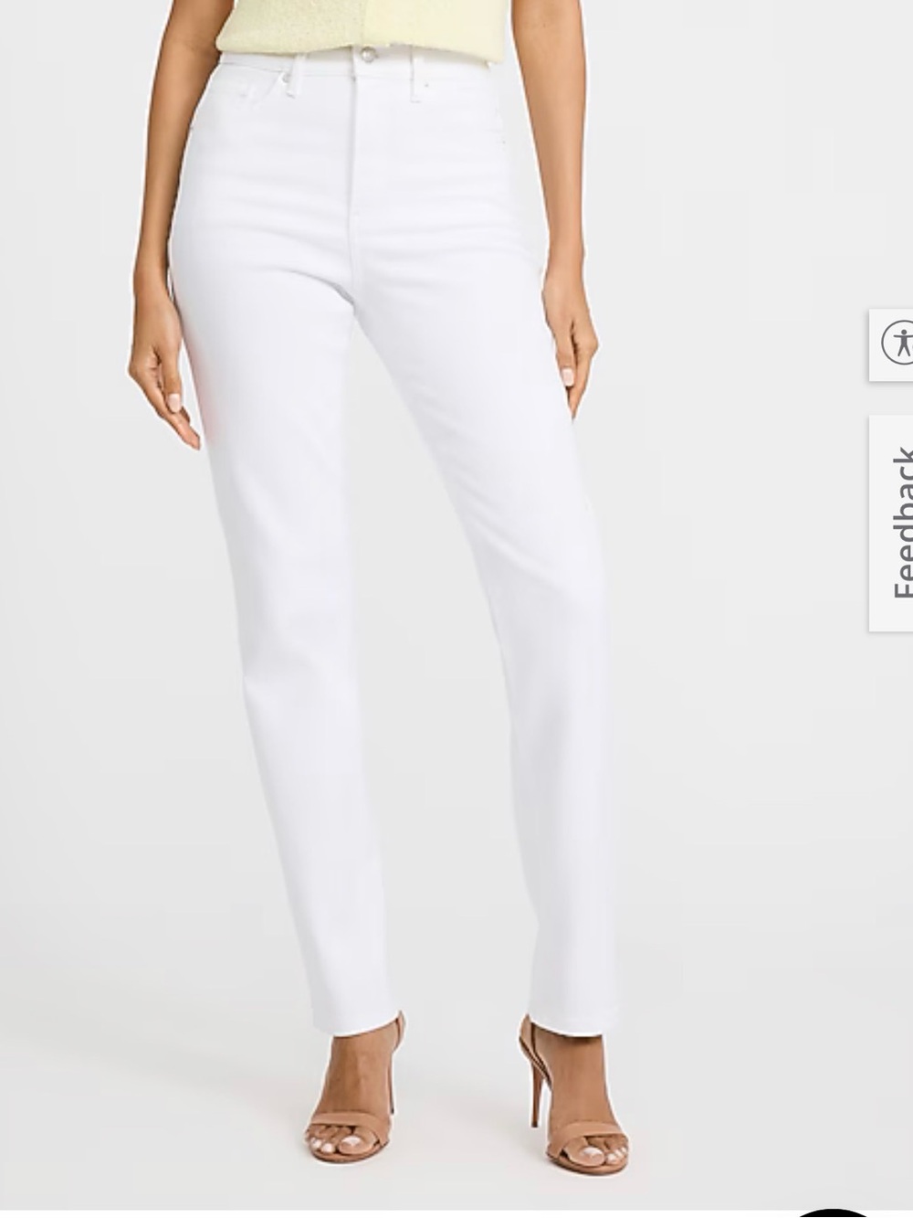 Express Women’s White Skinny High Rise Jeans - Picture 5 of 6